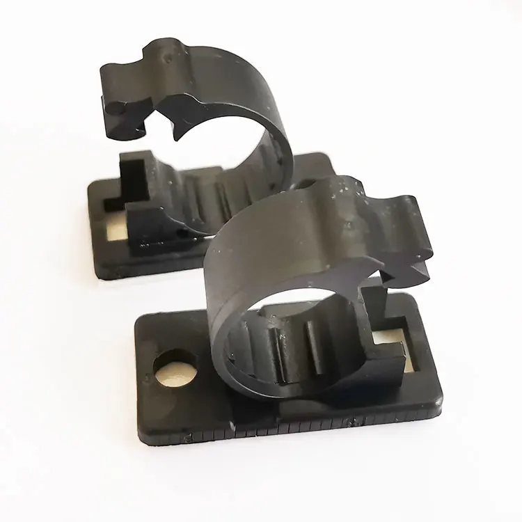 Factory supply cable clamp nylon self-locking cable organizer LY-8J adhesive cable management clips