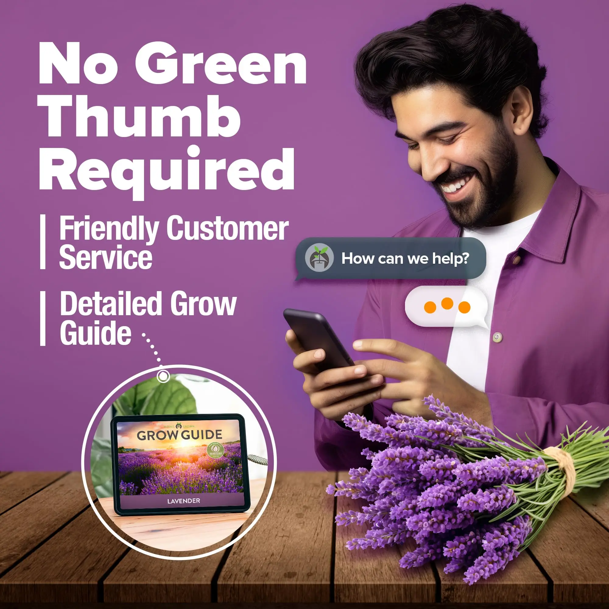 Wholesale Hot Sale HOME GROWN Premium English Lavender for Planting Indoor