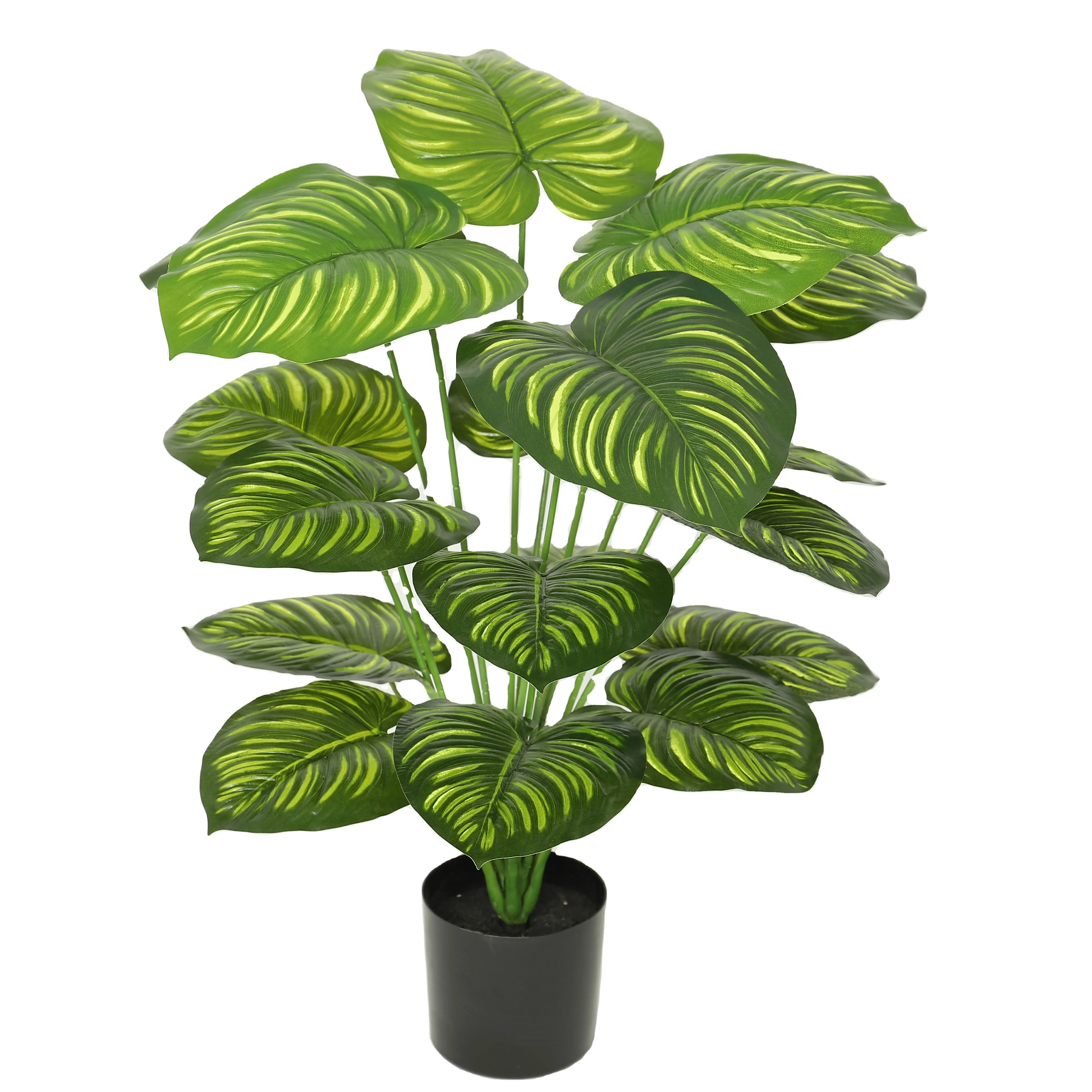 2021 yiwu yada artificial plants hot sale canary leaf plant bonsai manufacturer