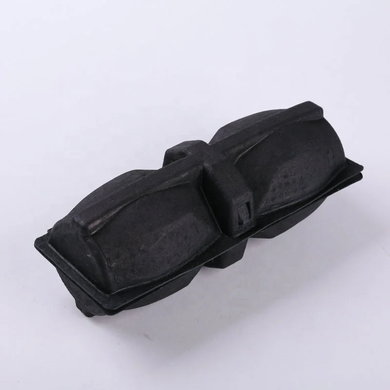OEM/ODM Pulp Packaging Black Environmentally Friendly Degradable Packaging Insert