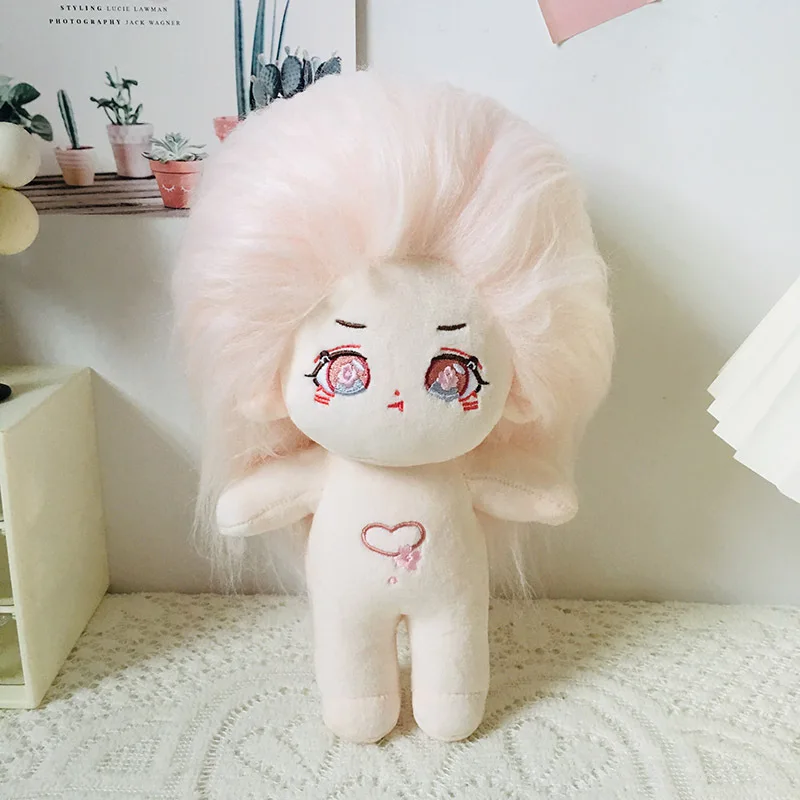 Custom new cotton baby clothes plush set can be removed without attributes cotton doll star doll