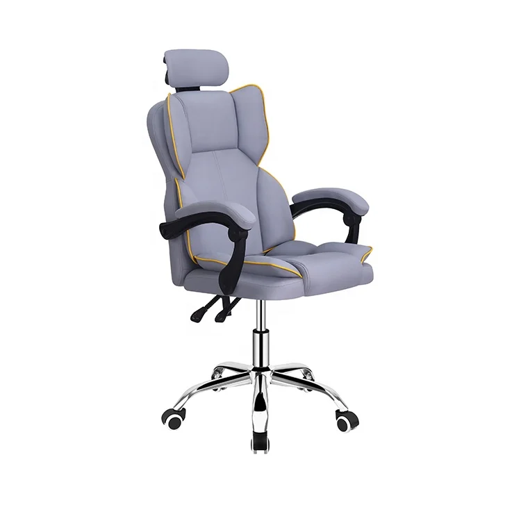 Quality Adjustable Height Armrests Modern Movable Rotating High Back Comfortable Office Chair
