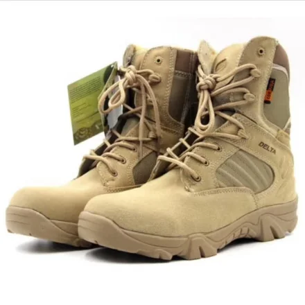 Combat Boot And Tactical Training Boot Black And Desert Boots