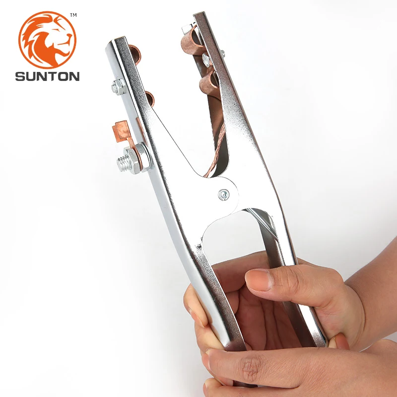 ST High Quality Iron Earth Clamp for Welding Machine Cheaper Price Essential Supply for Welding & Soldering
