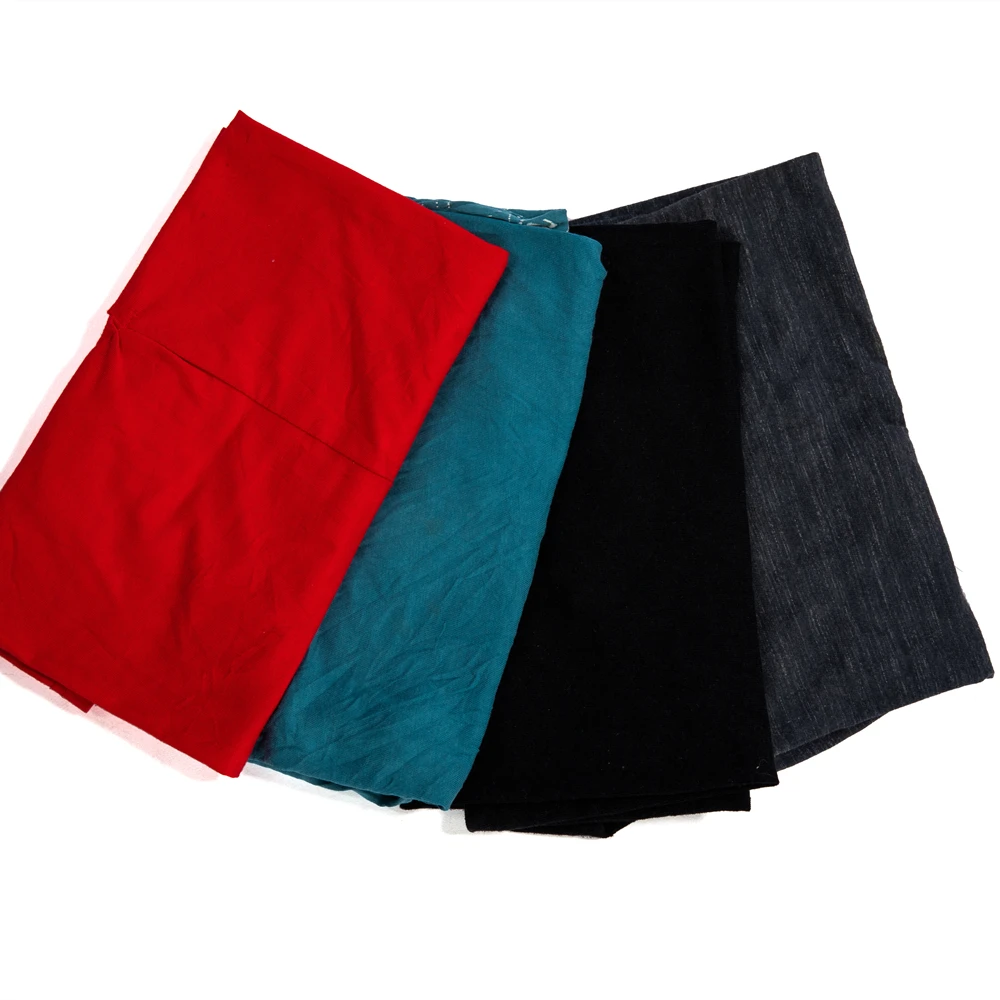 Cheap Used Cloth Scraps Cotton Cleaning Rags Colored 100% Cotton T-shirt Marine Cleaning Wiping Rags