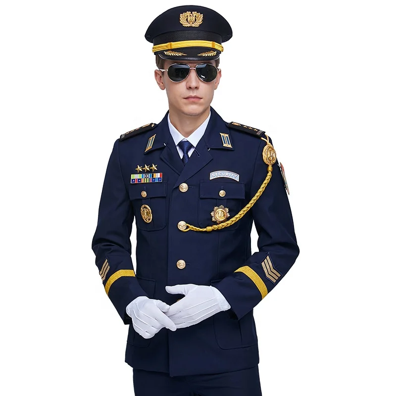 Униформа Офицера Безопасности нового дизайна с аксессуарами, униформа охранника