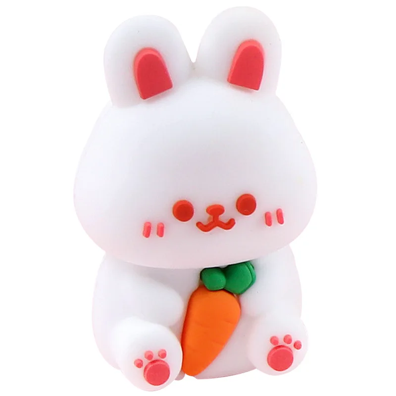 Cute cartoon rabbit pencil sharpener Mini portable pencil sharpener Elementary school pencil sharpener Bear shape