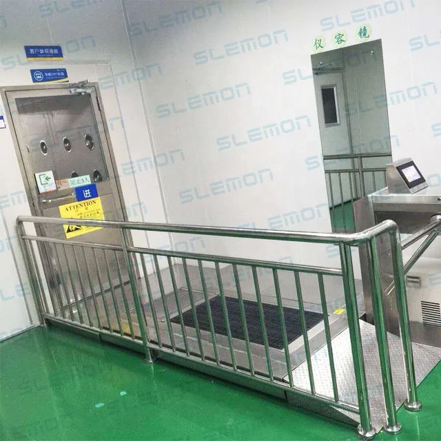 Professional manufacture shoe sole cleaner device for air shower