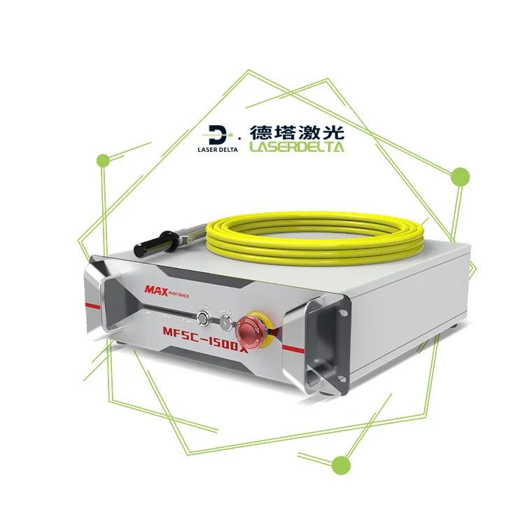 MAX Single Module CW 1000W 1500W Fiber Laser Source For Laser Welding Cutting Machine