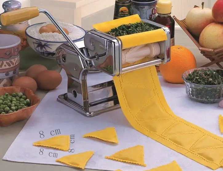 Shule Hot Sale Factory Price Wholesale Stainless Steel Mini Samosa Ravioli Dumpling Rolling and Dough PressMaking Machine Maker