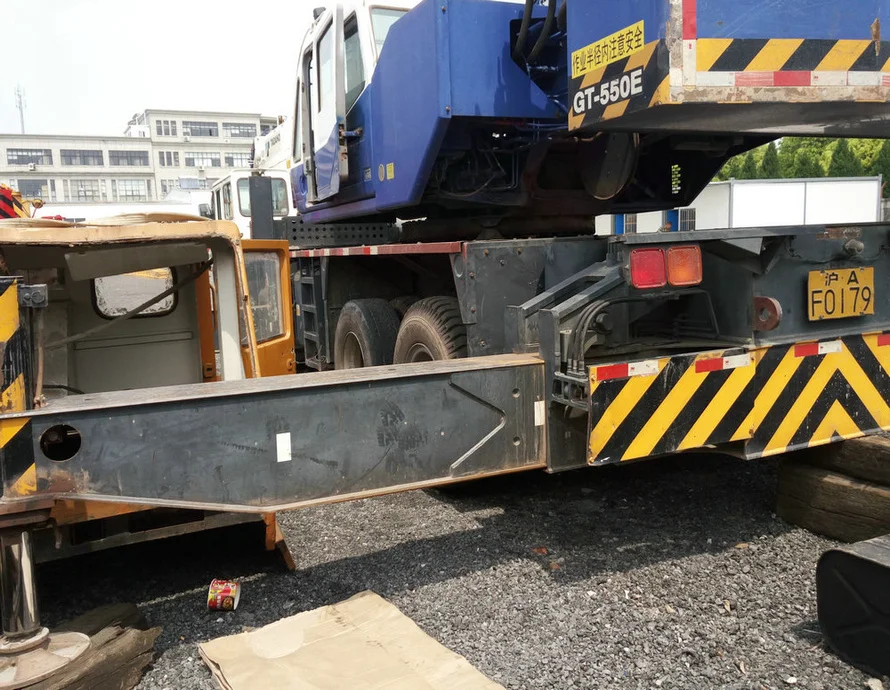 50 Ton used Crane Truck Mobile Pickup  GT550E Truck Crane on sale