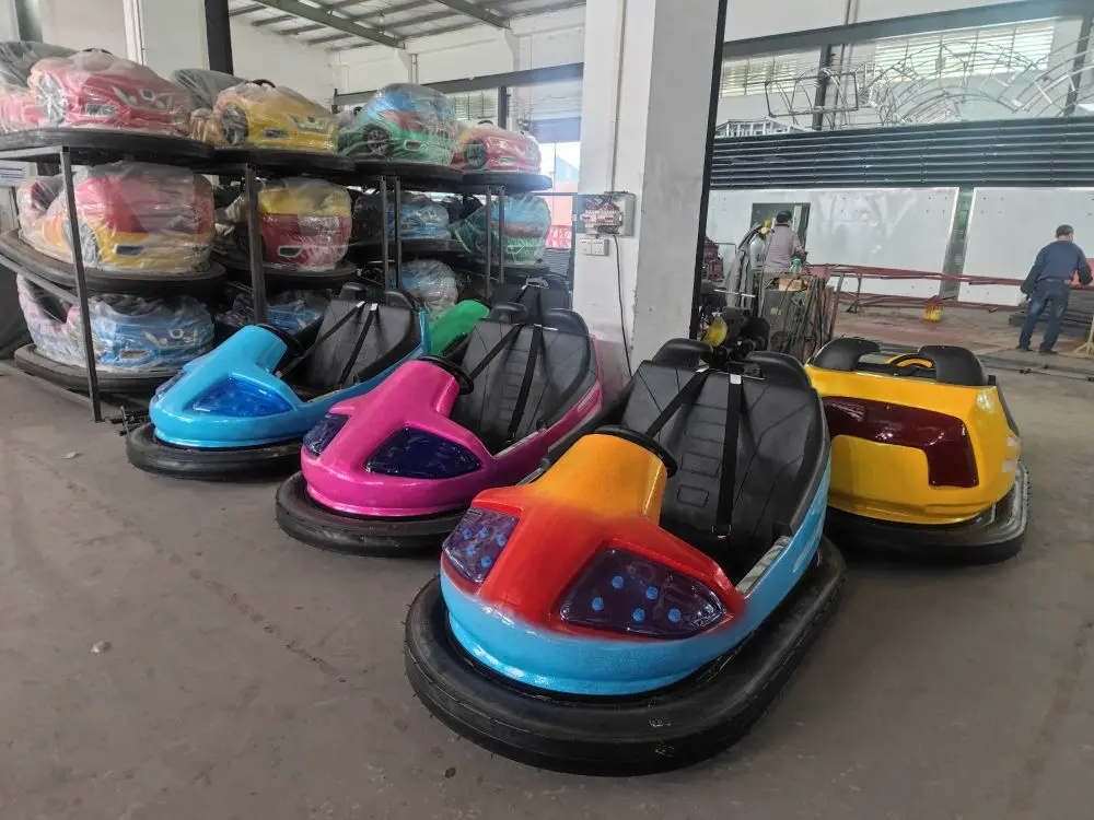 Indoor/Outdoor Bumper Cars for Kids Auto Scooter Go Kart from Amusement Park Rides Fiberglass Material 48v Voltage for Sale