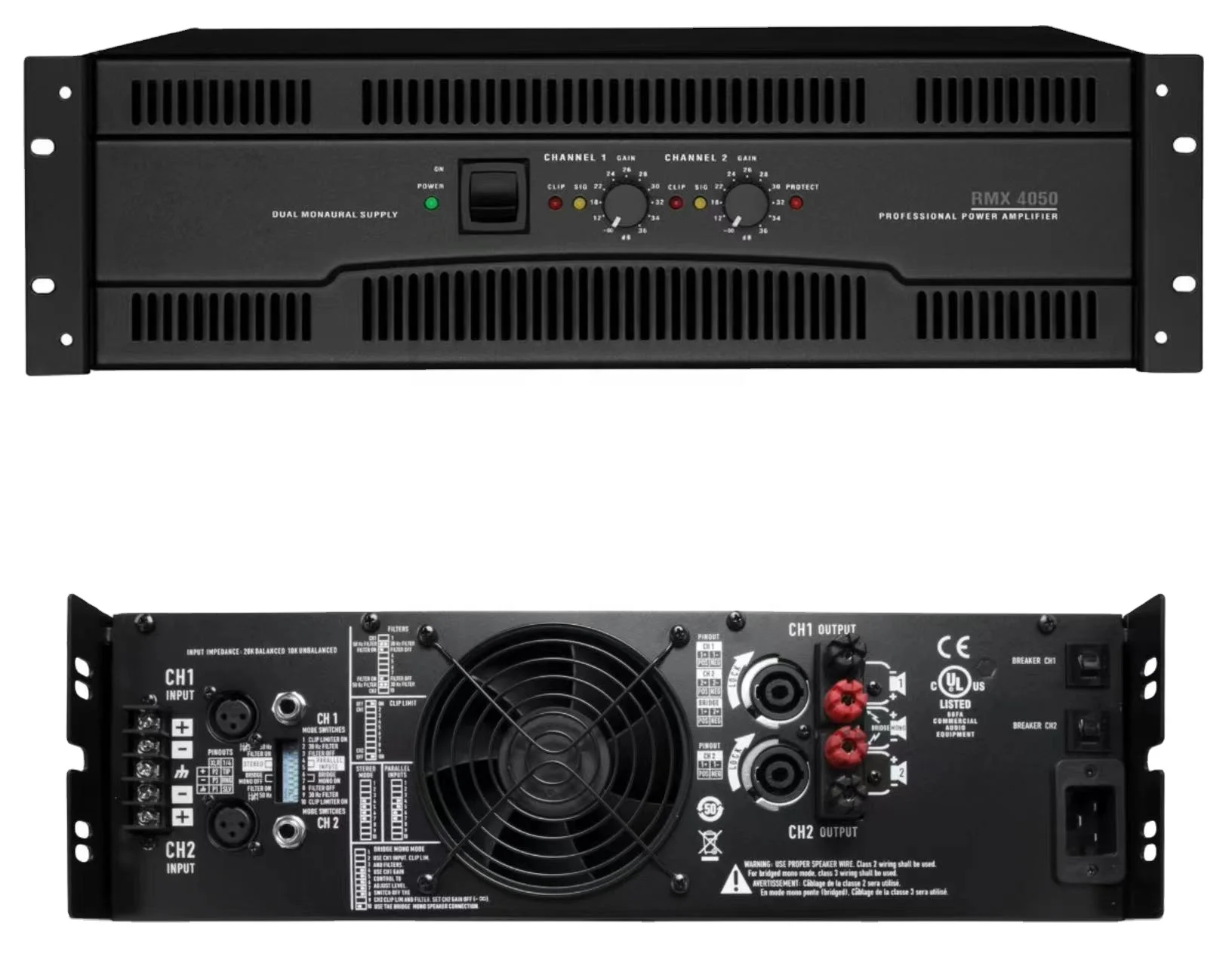 RMX4050  subwoofer  amplifier professional power amp
