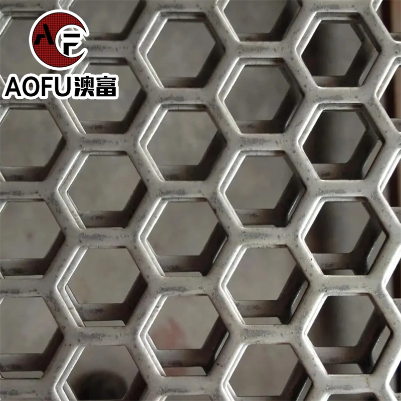 Wholesale Customized Perforated Metal Powder Coated Speaker Grill Hexagonal Round Hole speaker grill sheet metal