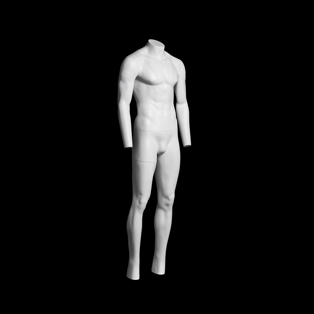 GH13S Wholesale male invisible full body male headless ghost mannequin professional photography mannequin