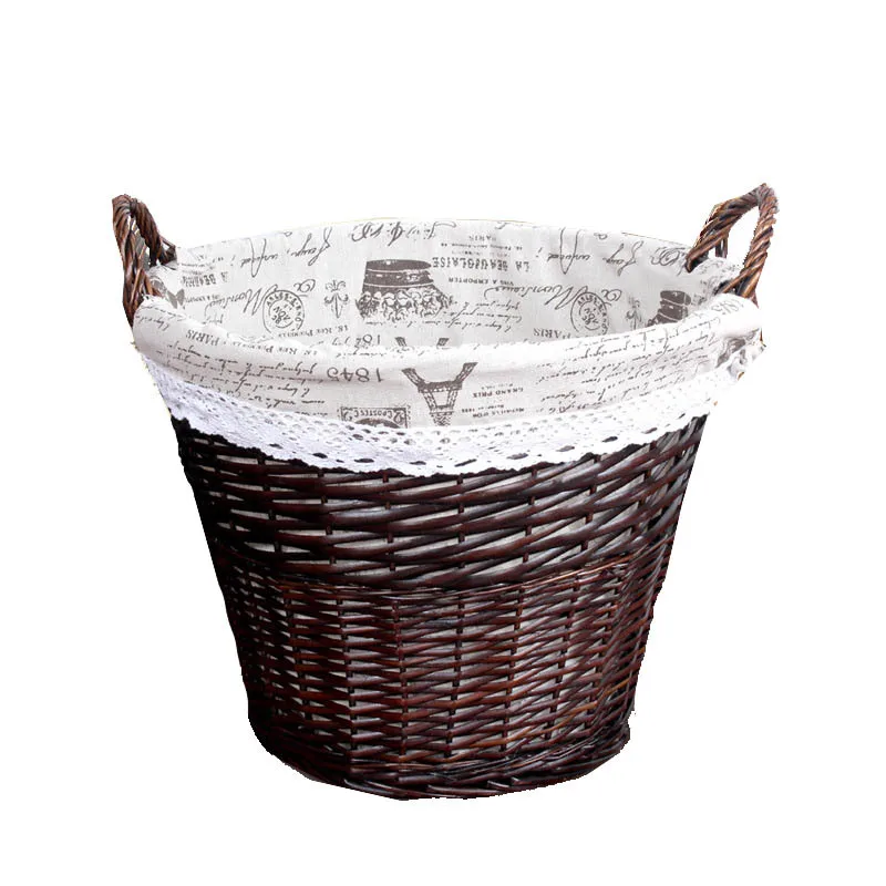 Multifunctional Plastic Waterproof Storage Basket Picnic Basket Woven Basket