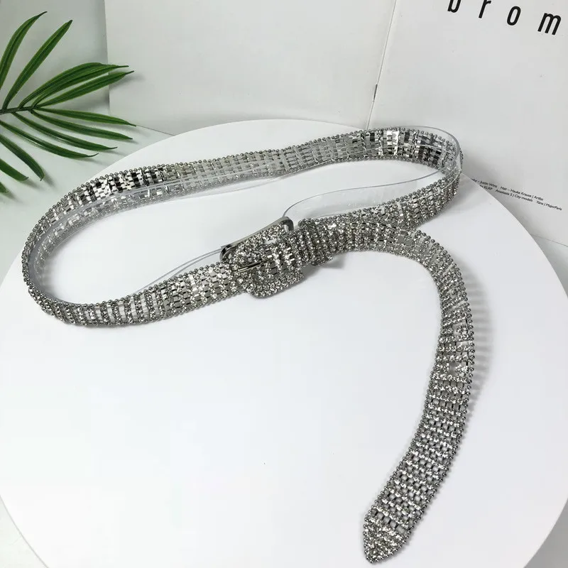  CA-0052 горячий стиль оптовая продажа новый роскошный яркий с украшением в виде кристаллов на талии ремень цепочка моды алмаза ремни для мужчин и