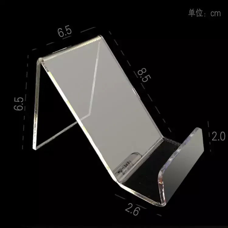Acrylic Mobile Phone Stand Counter Bracket Tray Display Rack Wholesale