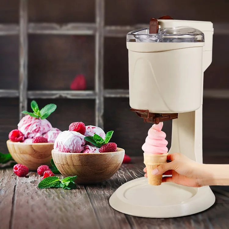 Good Performance 1L Large Capacity Automatic DIY Frozen Fruit Dessert Ice Cream Milkshake Machine Maker