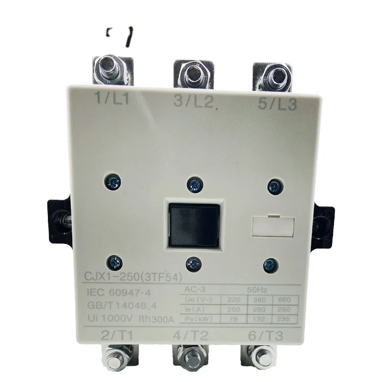 CJX1-250 250A motor control contactor AC contactor
