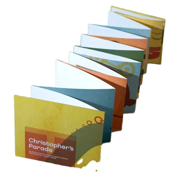 Профессиональное производство, складная листовая печать