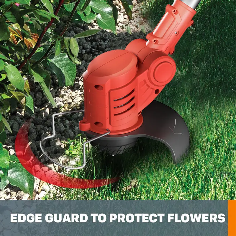 3-in-1 Electric Weed Eater Grass String Trimmer Edger Telescopic Brush Cutter Battery Powered Lawn Mower