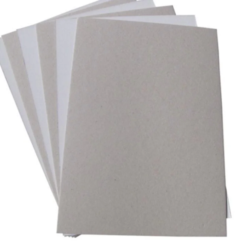 Factory direct wholesale grey back duplex paper board high quality