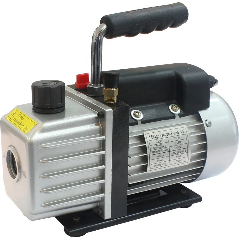 4CFM 1/3HP одноступенчатый поворотный лопастной вакуумный насос для обслуживания кондиционирования воздуха