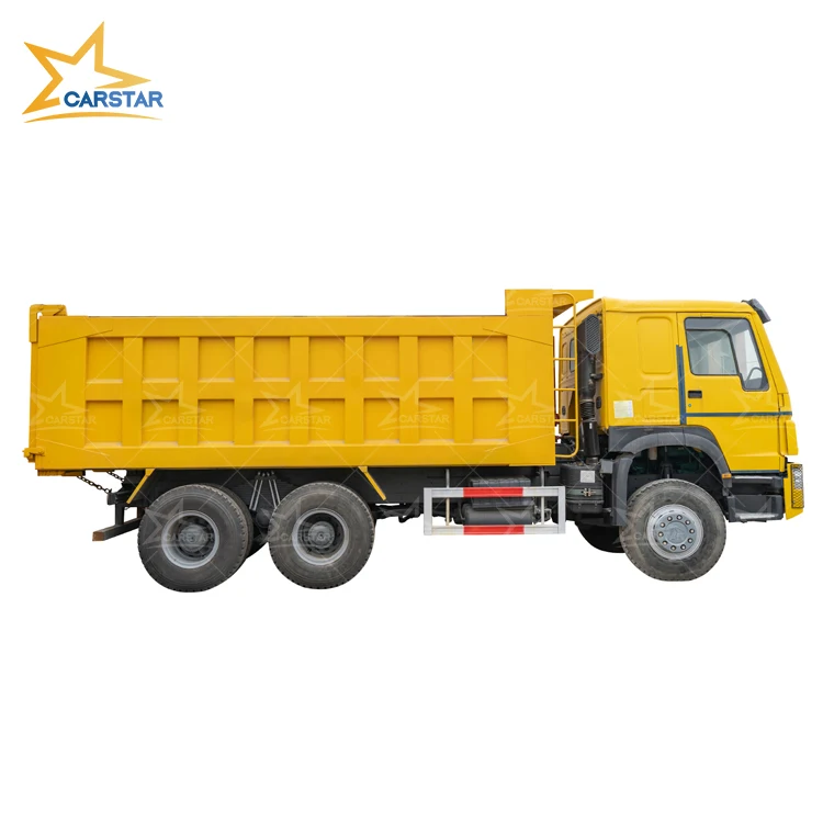 China 351 - 450hp 10 wheeler small 6*4 used dump truck price second hand used isuzu dump truck