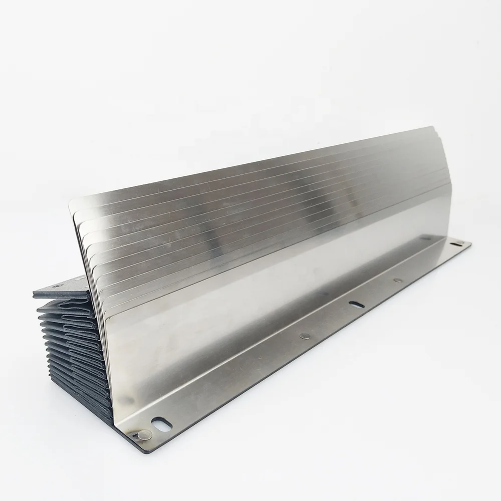 CNC Armoured Telescopic  steel  bellows cover  guard way cover