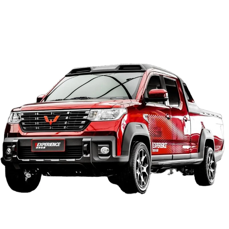Wuling Right Hand Drive Petrol Truck Double Cabin 5 Seats Rwd Mini Cargo Pickup Truck Cheap Petrol Cars 2024 R14