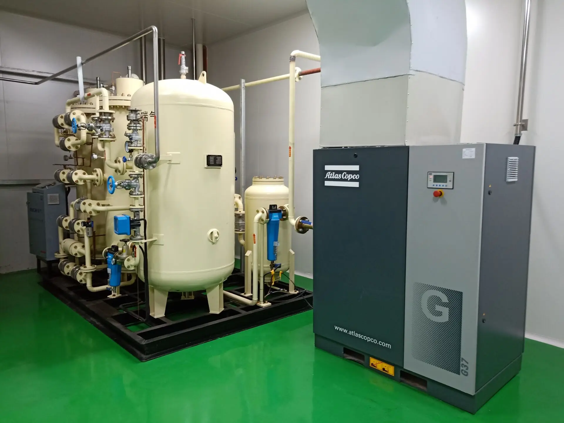 Газовая система N2-ваше лучшее решение для оборудования производства азота на месте
