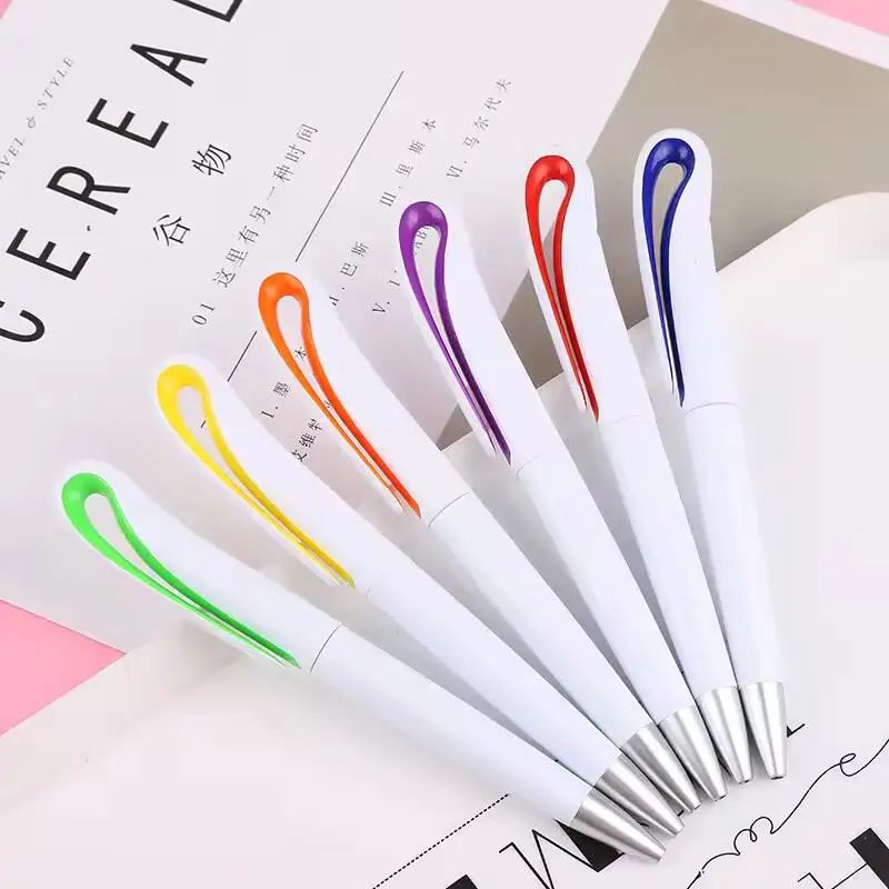 PN-02 New Arrival Factory Sale DIY Blank Sublimation  Plastic Ball Point Pen