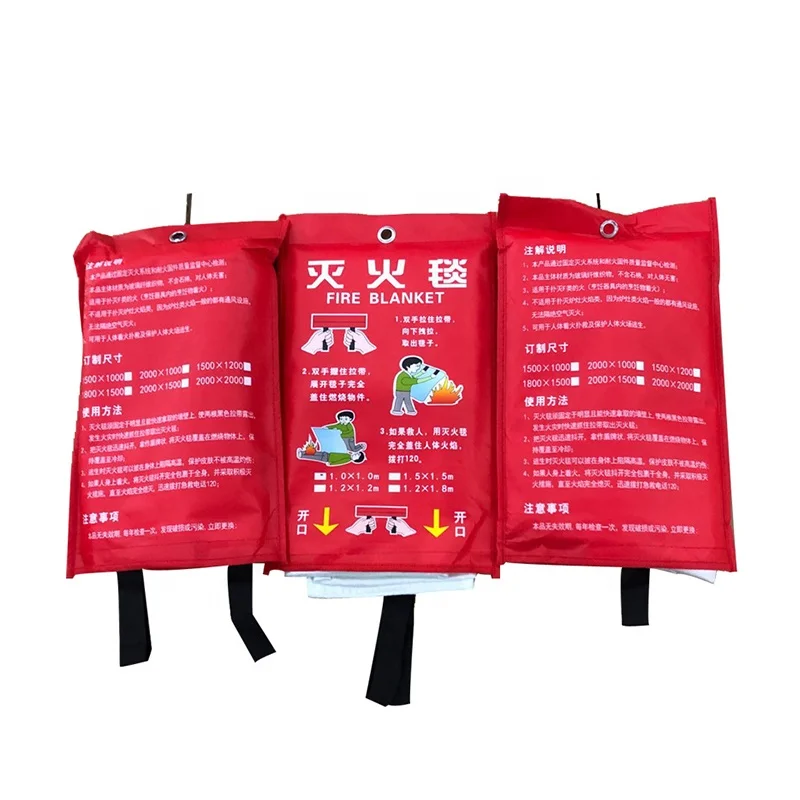 Superior  Fiberglass Material Fire Weld Blanket For Laboratory