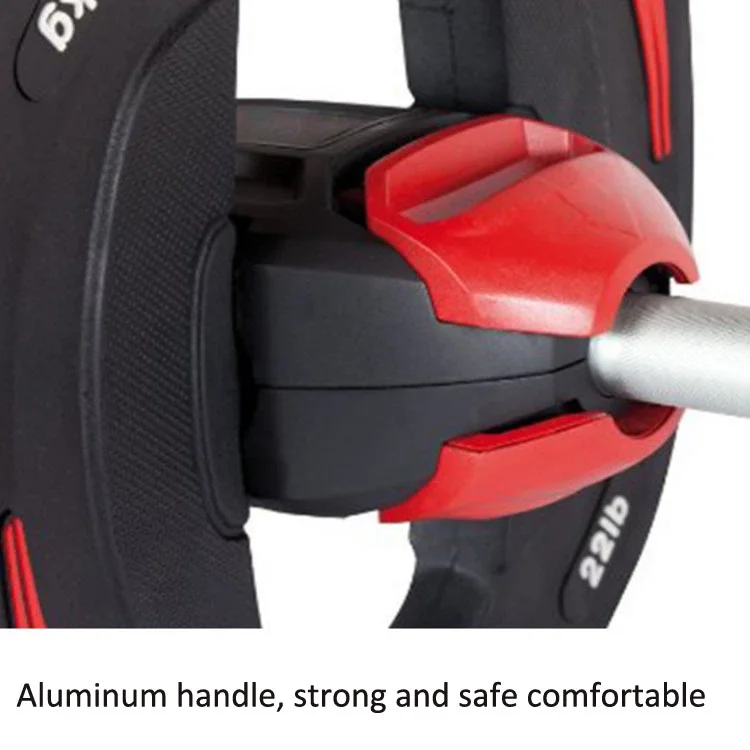 Fitness Equipment Gym Weightlifting Barbell Set Home Adjustable 20KG Dumbbell Barbell Bar