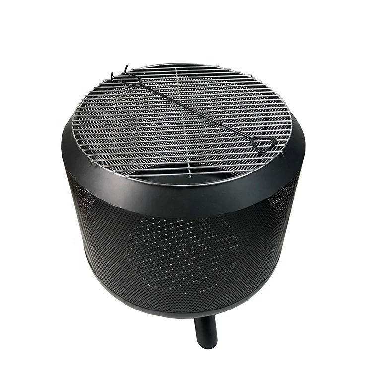 Wholesale Camping Cast Iron Wood Stove Charcoal Barbecue Bbq Grill Heater Outdoor Fireplace Wood Burning Corten Steel Fire Pit
