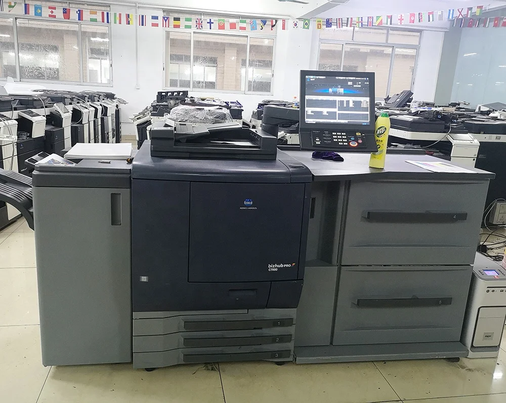 Good Conditions Used Digital Laser Copiers Printers for Konica Minolta Bizhub Press C6000 C7000 Good Working