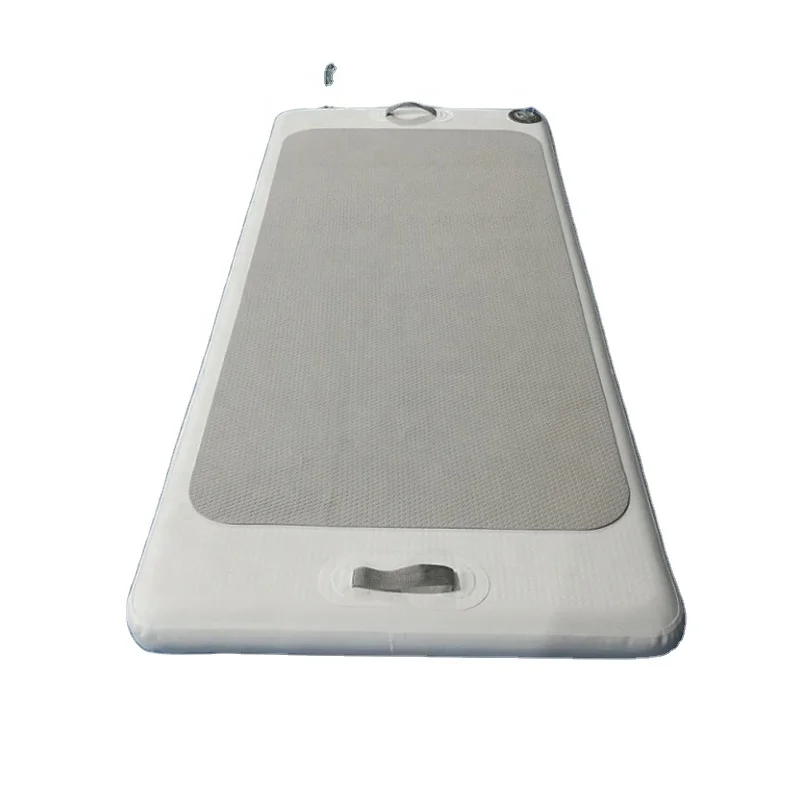 Wholesale Inflatable Water Yoga Mats Gymnastic Mat On Water Fitness Floating