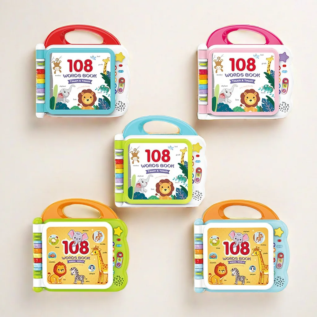 Hot Selling Children Electronic Point Reading Books Sensory Toys Early Educational Learning Machine