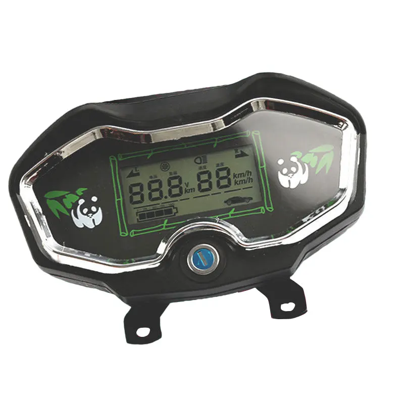 48V-72V Electric tricycle Motorcycle instrument LED LCD Display with speed and power displayed
