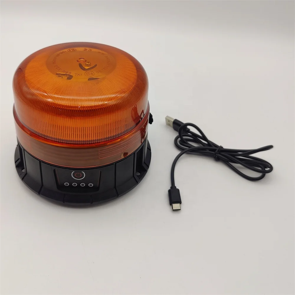SMBX ECE R65 magnetic beacon lights Emergency Strobe Light Beacon New USB Rechargeable Warning LED Beacon