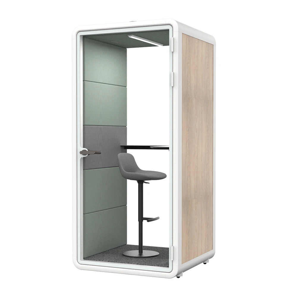 Sound insulation Office Phone Call Booth Acoustic Studio Meeting Pod Telephone Booth