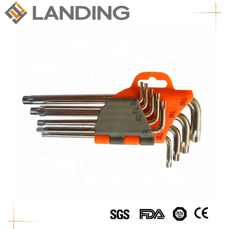 9 шт. набор ключей Torx мини-шестигранный ключ длинный короткий