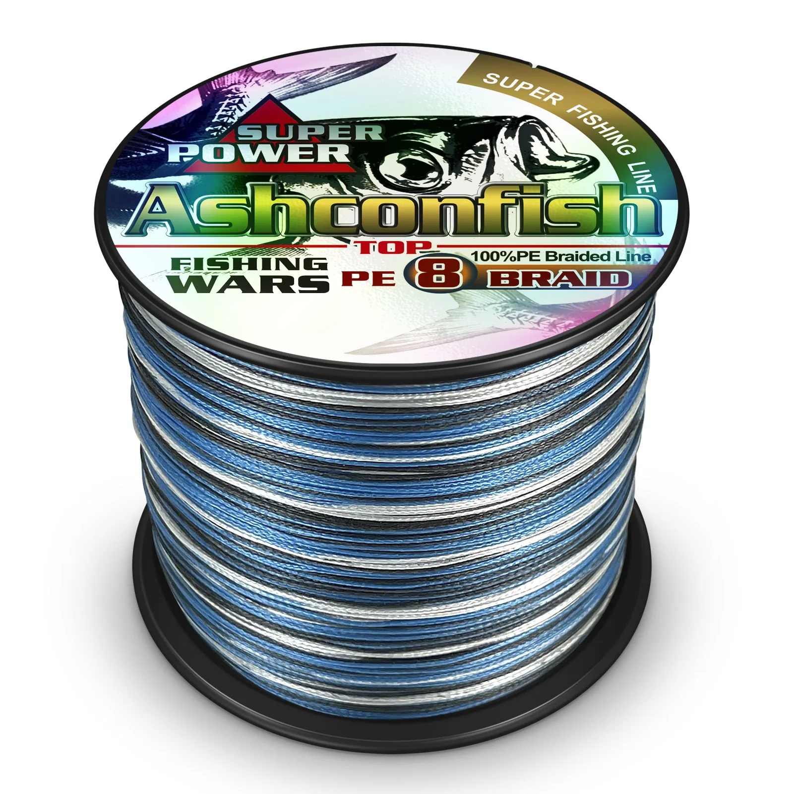 100m 10 LB-300LB 8 Strand Braided Fishing Line Camouflage Pe Main Line 500m 1000m Pe Strong 8 Weaves Braided Fishing Rope