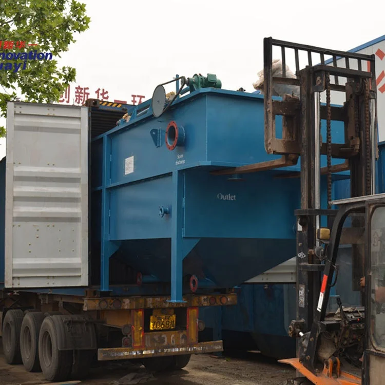 Waste water daf system new dissolved air flotation equipment units