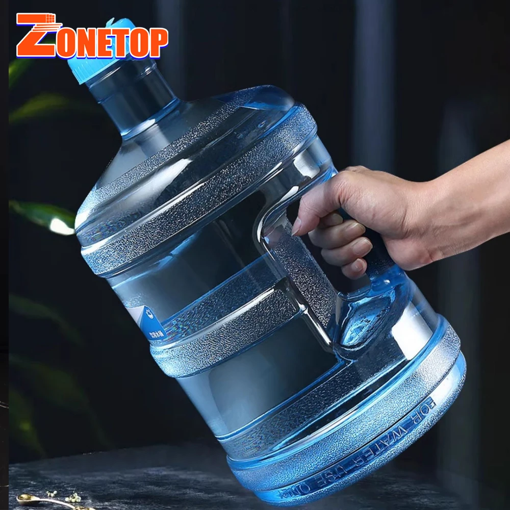 Free Sample Clear Plastic PC Polycarbonate Blue 5GL 3 4 5 Gallon Drinking Mineral Water Bottle Jug with Handle
