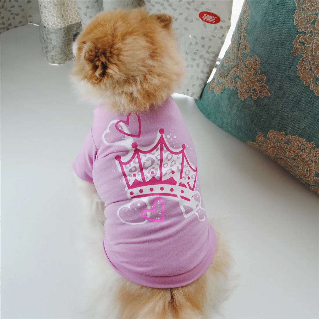 Cartoon Anime Dog Clothes Spring Summer Breathable Cotton Pet Vest Puppy T-shirt Fashion Soft Pet Clothes Small And Medium Dogs