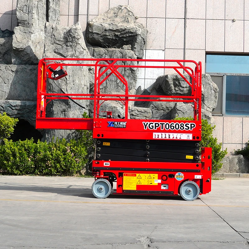 6M 8M 10M 12M Hydraulic Crawler Type Lifting Platform Scissor Lifting Clamp