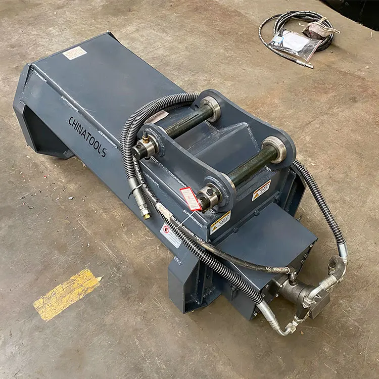 7.5 tons excavator lawn mower 8 tons excavator lawn mower fast mowing and weeding