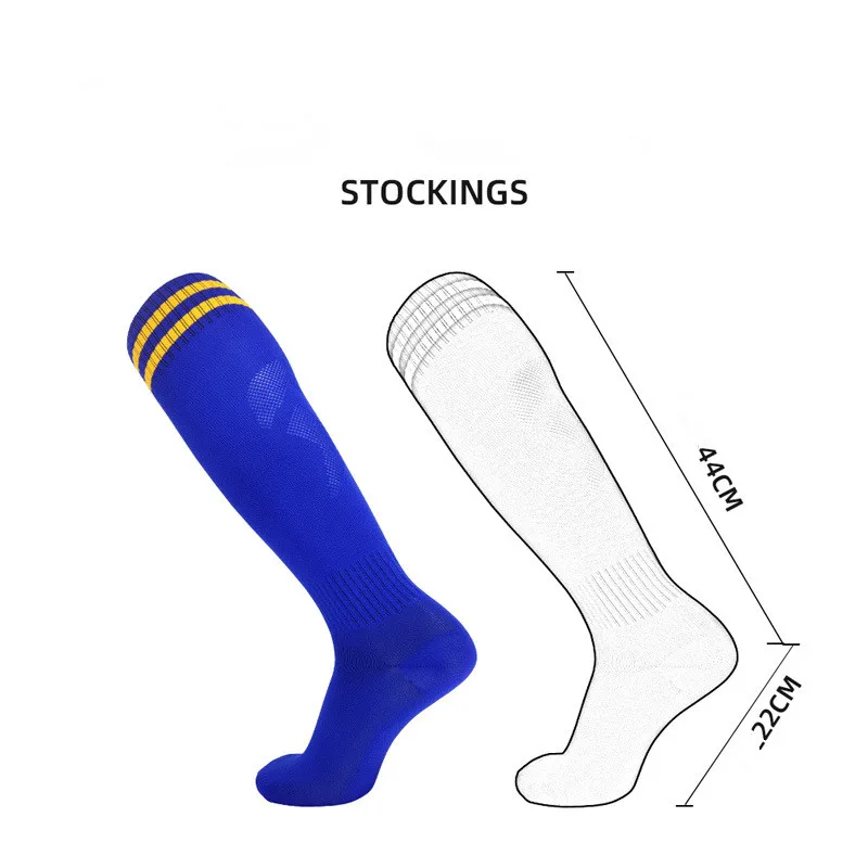 Wholesale Athletic Knitted Sports Knee Thigh High Basketball Football Soccer Grip Socks